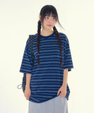Awesome stripe loose fit t-shirt