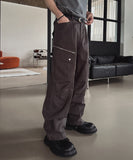 Jade Zipper Pocket Cargo Pants