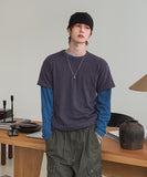 Normal Cotton Plain Long Sleeve T-shirt