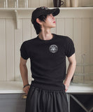 Eagle Waffle Muscle Short Sleeve T-shirt