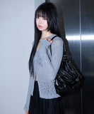 Solune net collor cardigan