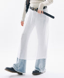 Summit see-through layered skirt