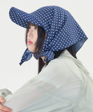 Mireo dot scarf cap