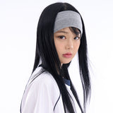 Foldable ribbed hair band
