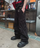 Poneer Cation Parachute Diagonal Cargo Pants