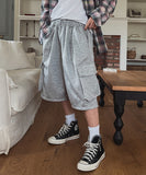 Cozy Cargo Bermuda Pants