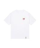 Bear Heart Embroidery Short Sleeve Tee