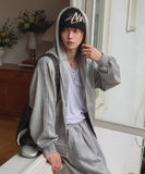 Kevin Track Hood Zip-Up