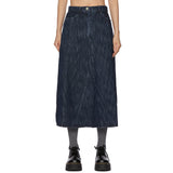 Malone Denim Long Skirt