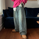 Dilly Washing Balloon Denim Pants