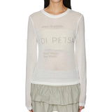 Evo see-through T-shirt