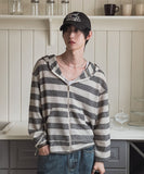 Shade Stripe Hood Zip-Up