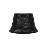 LEATHER BUCKET HAT