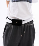 Mood real leather mini belt bag