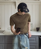 Modric Shoulder Panel Garment Short Sleeve Knit