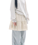 Daisy shirring skirt