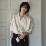 Ladlo cropped linen pocket blazer