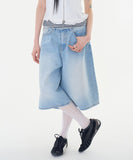 Jaxel denim bermuda pants