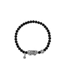 [silver925] Mini Money Keeper Onyx Bracelet