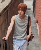 Node Stud Ribbed Sleeveless