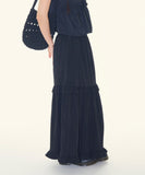 Elvere frill long skirt