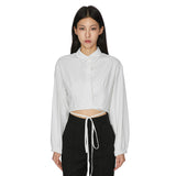 Padding Wrap Shirt