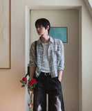 Linell Seersucker Check Long Sleeve Shirt