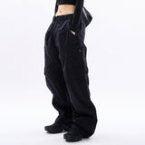 Tieri banding cargo wide pants