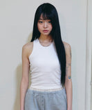 Rimma ribbed sleeveless top
