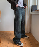 Faden Wash Painting Bootcut Denim