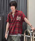 Ete 09 Vintage Pocket Check Short Sleeve Shirt