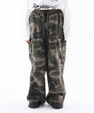 Palmas camo banding balloon cargo pants