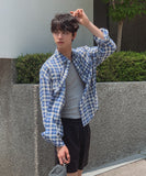 Caden Tartan Check Long Sleeve Shirt