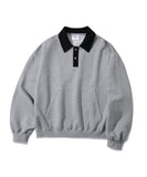 Nomad Two Tone Collar Sweatshirt