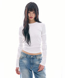 Nocturne lace sleeve tee