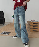 Wetley Brush Washed Bootcut Denim