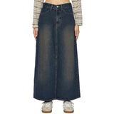 Bai Denim Long Skirt