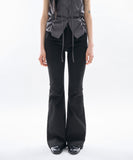 Iska stud bootcut pants