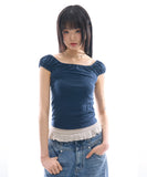 Blooming puff slim tee