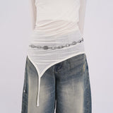 Breda antique chain belt