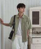 Airy Pocket Over Short Sleeve Shirt