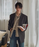 Roden Autumn Check Double Over Blazer