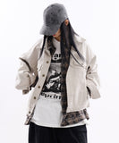 Ely washed loose trucker jacket