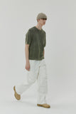 23SS OPPOSITE CARGO DENIM PANTS WHITE