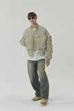 SAND DROUGHT WIDE DENIM PANTS