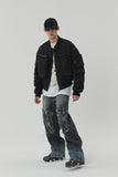 23SS ISLAND SQUARE PATCH DENIM PANTS