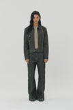 (W) CROPPED DENIM JACKET