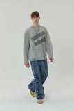 NET KNIT MINED LONG SLEEVE