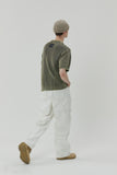 23SS OPPOSITE CARGO DENIM PANTS WHITE