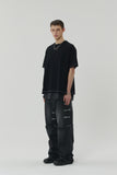 SOLVRON JAGARD LAYERED HALF T
